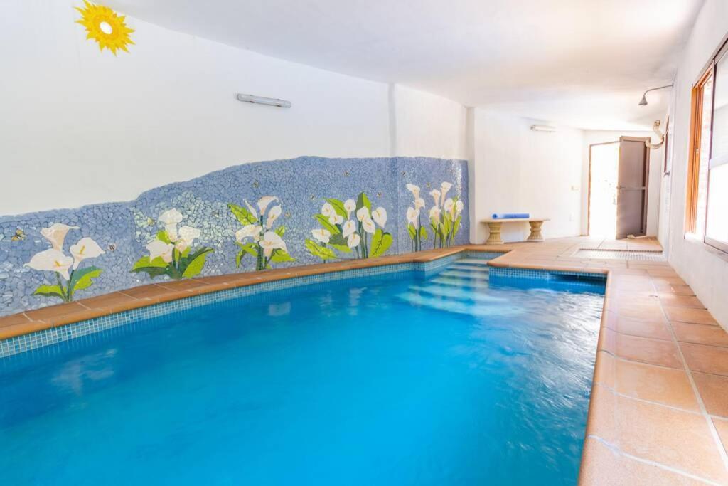 Casa Rosa, Con Encanto Y Piscina Climatizada Frigiliana Eksteriør billede