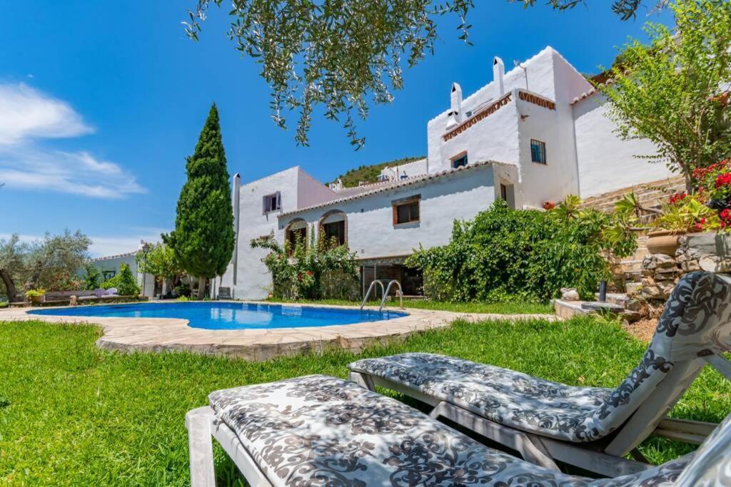 Casa Rosa, Con Encanto Y Piscina Climatizada Frigiliana Eksteriør billede