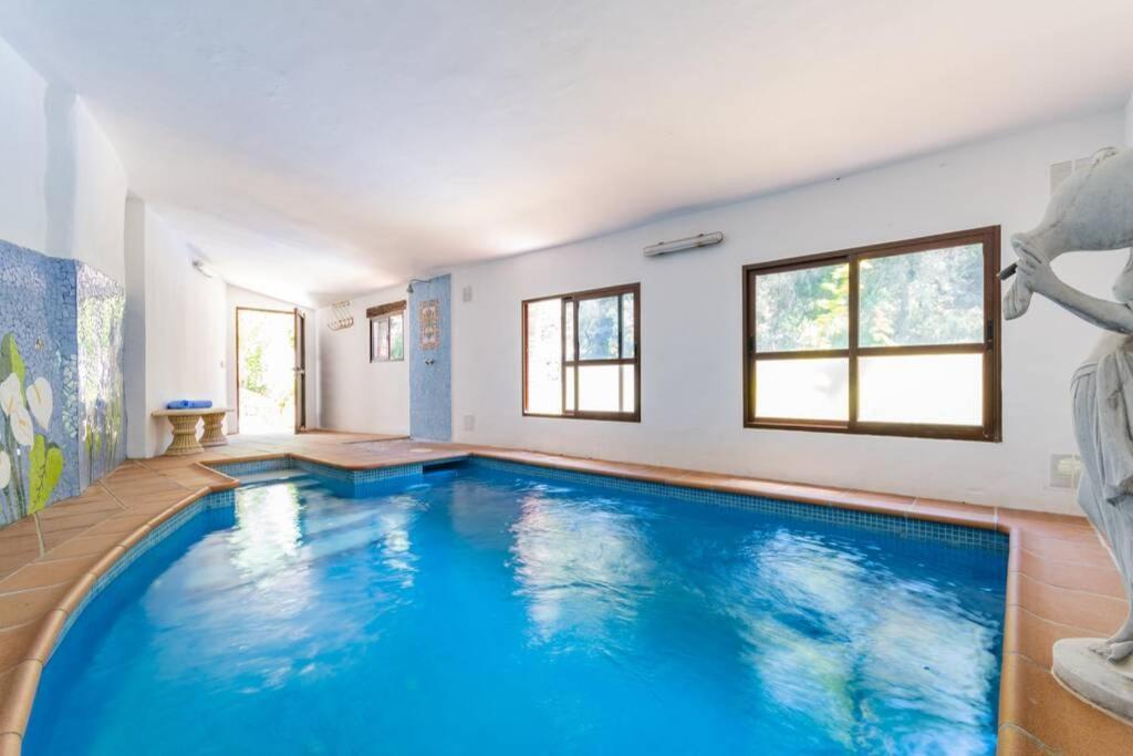Casa Rosa, Con Encanto Y Piscina Climatizada Frigiliana Eksteriør billede